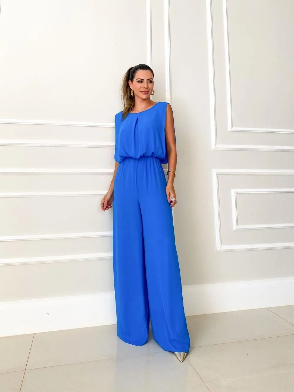 ärmelloser Jumpsuit