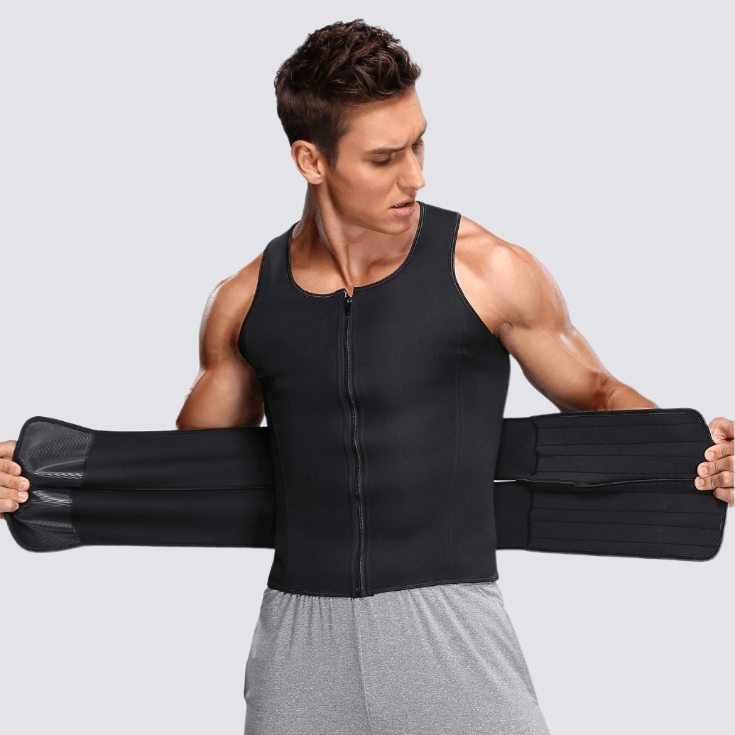 2 in 1 Saunaweste und Hüfttrainer