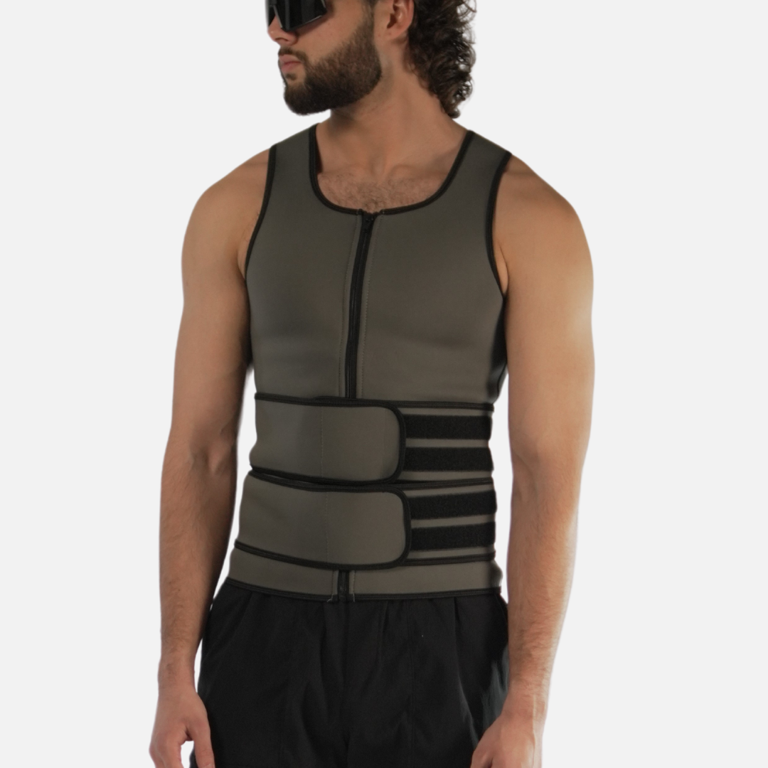 2 in 1 Saunaweste und Hüfttrainer