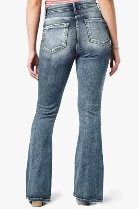Flamingo™ | Vintage Mid Waist Flair Jeans