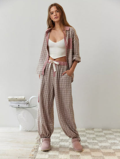 NOAH LOCKERES PYJAMA-SET