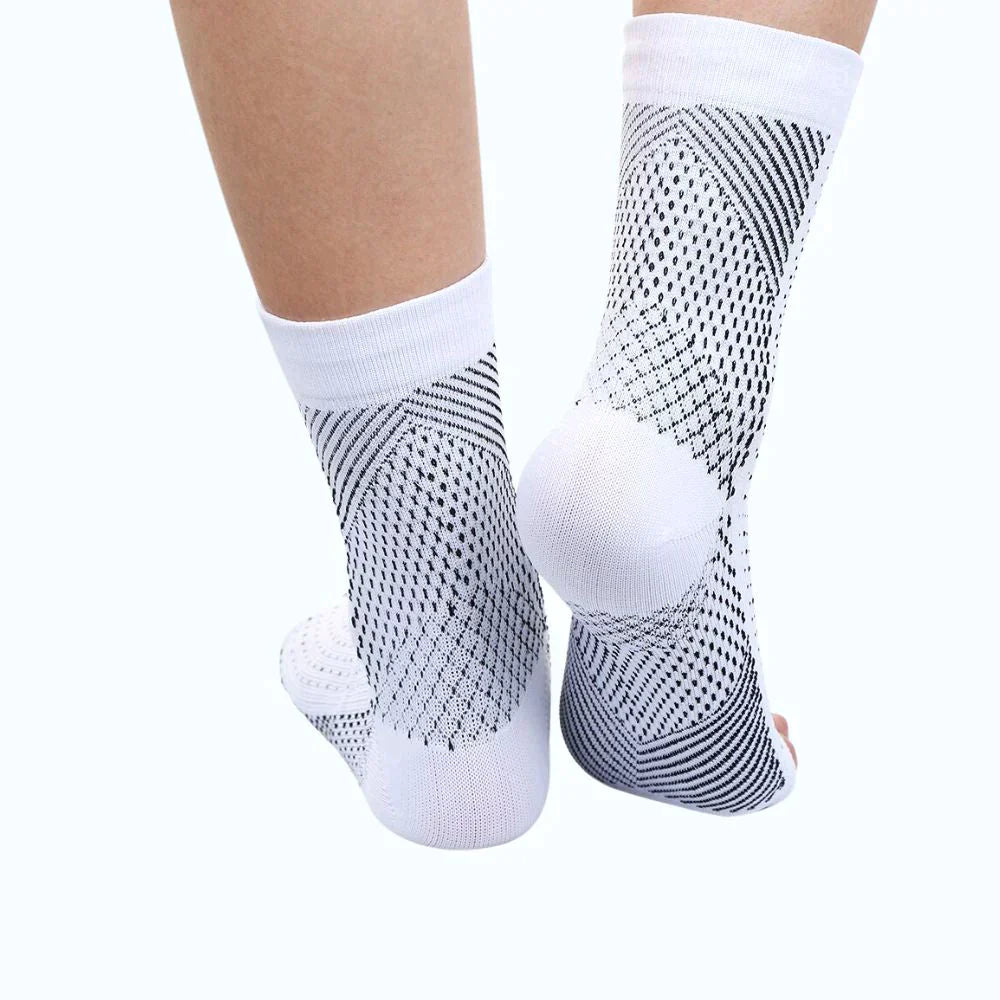 Ergonomiska strumpor för stabilitet och lindring av fotsmärta