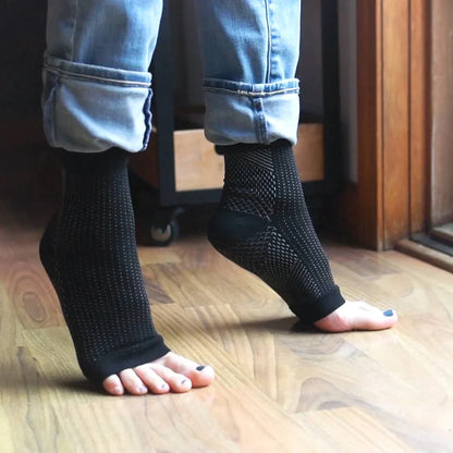 Ergonomiska strumpor för stabilitet och lindring av fotsmärta