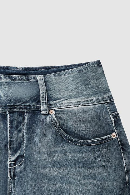Flamingo™ | Vintage Mid Waist Flair Jeans